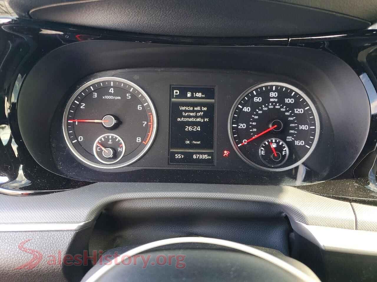 2022 KIA K5 VIN 5XXG64J26NG090698, interior center console