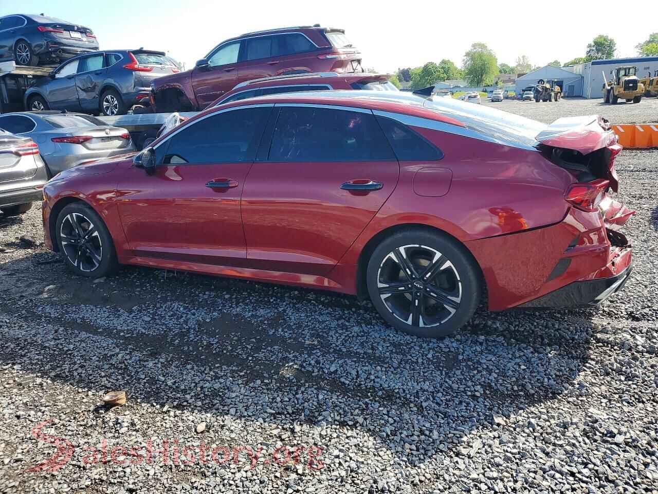 2022 KIA K5 VIN 5XXG64J26NG090698, front view