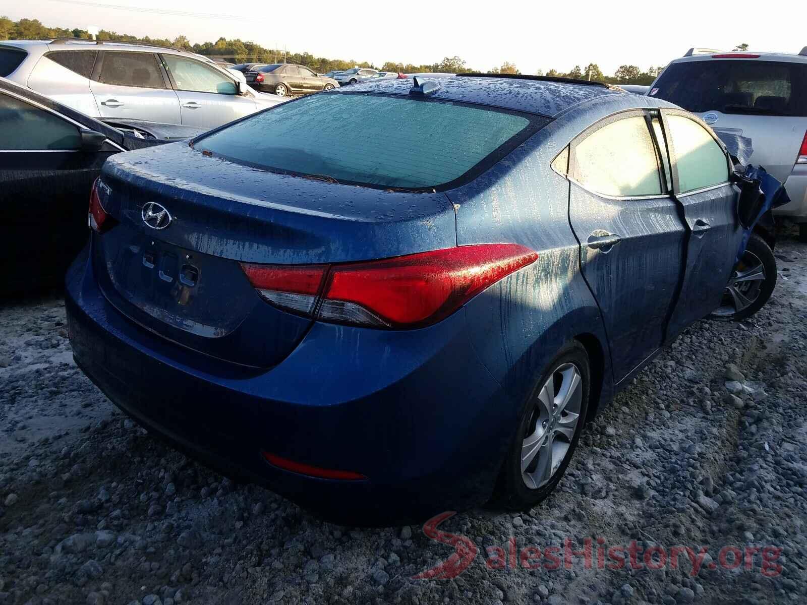 KMHDH4AE7GU567655 2016 HYUNDAI ELANTRA