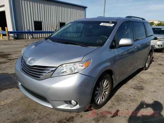 5TDYK3DC2FS615951 2015 TOYOTA SIENNA