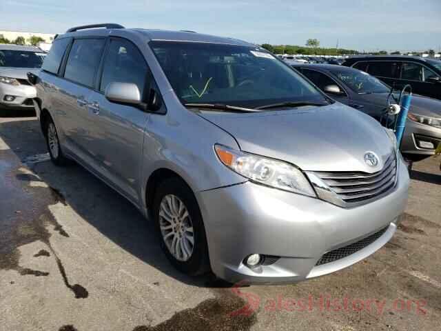 5TDYK3DC2FS615951 2015 TOYOTA SIENNA