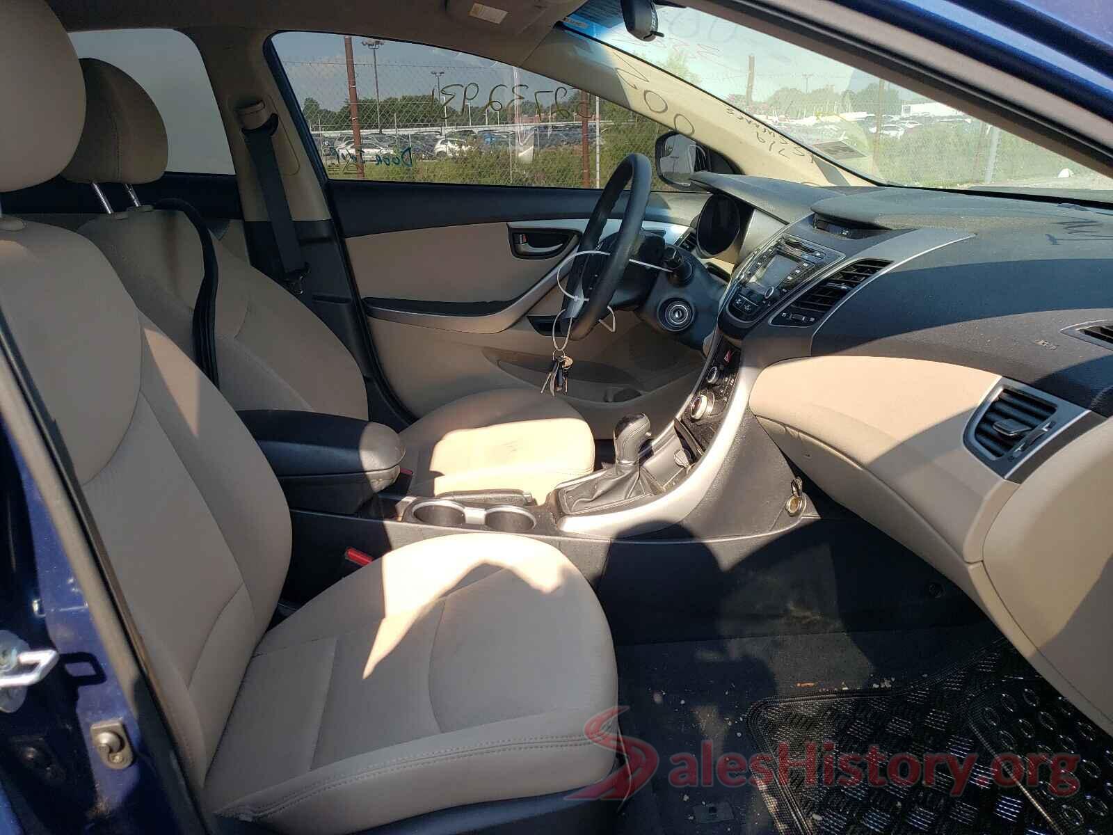 5NPDH4AE7GH737513 2016 HYUNDAI ELANTRA