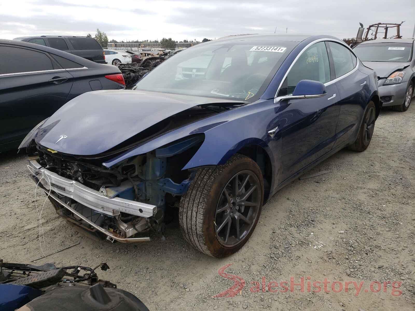 5YJ3E1EB2KF452583 2019 TESLA MODEL 3