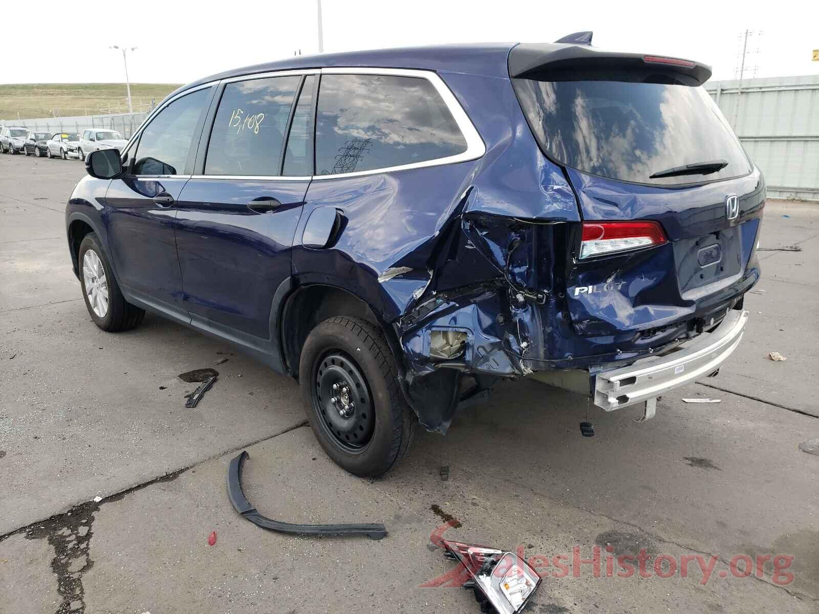 5FNYF6H15KB097234 2019 HONDA PILOT