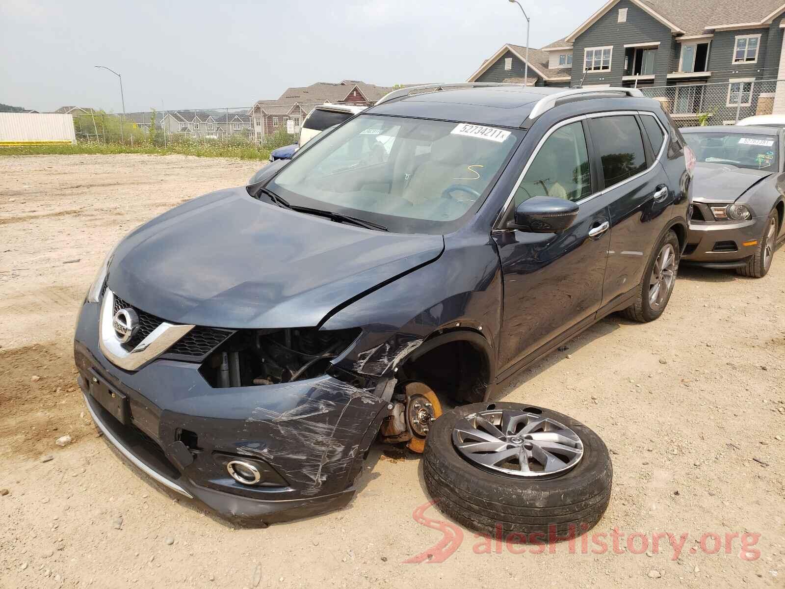 5N1AT2MV2GC754096 2016 NISSAN ROGUE