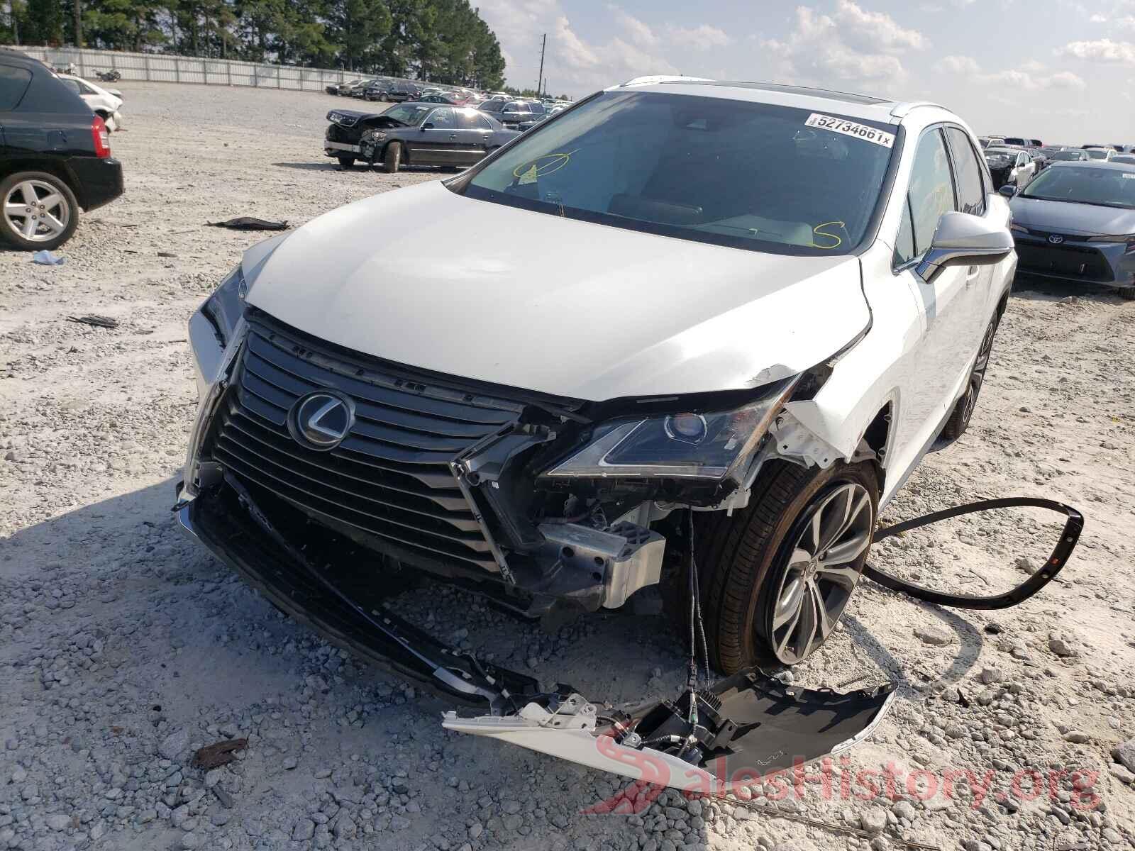 2T2ZZMCA5GC028526 2016 LEXUS RX350