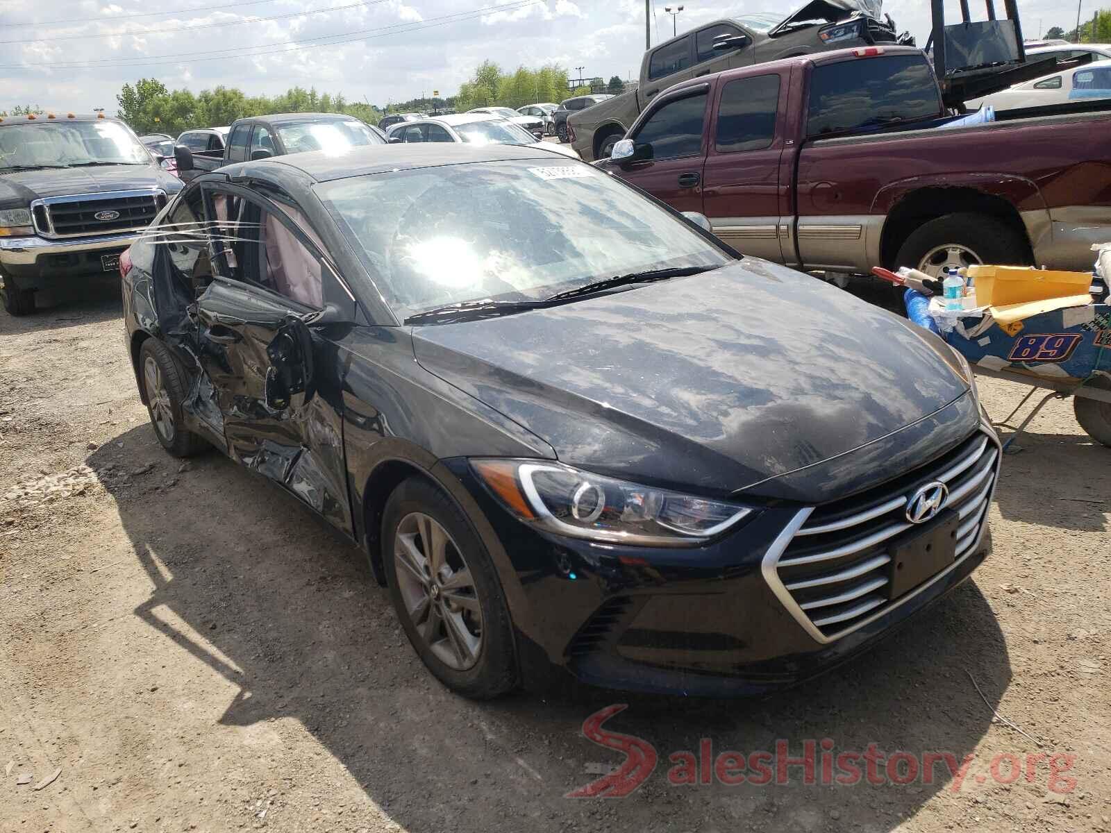 5NPD84LF8JH284743 2018 HYUNDAI ELANTRA