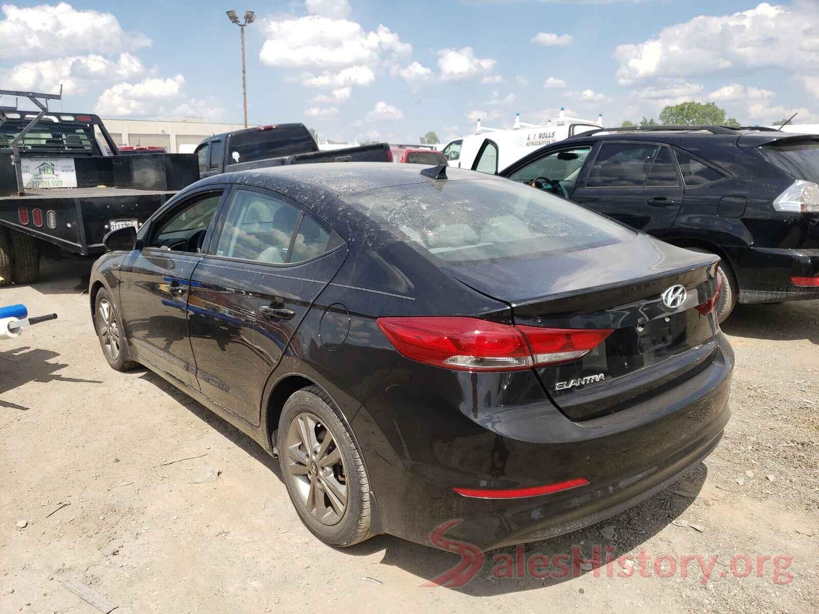 5NPD84LF8JH284743 2018 HYUNDAI ELANTRA