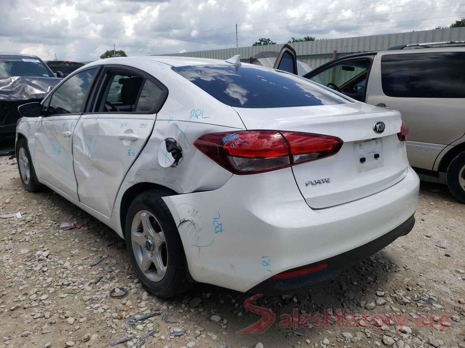 3KPFL4A7XHE075862 2017 KIA FORTE