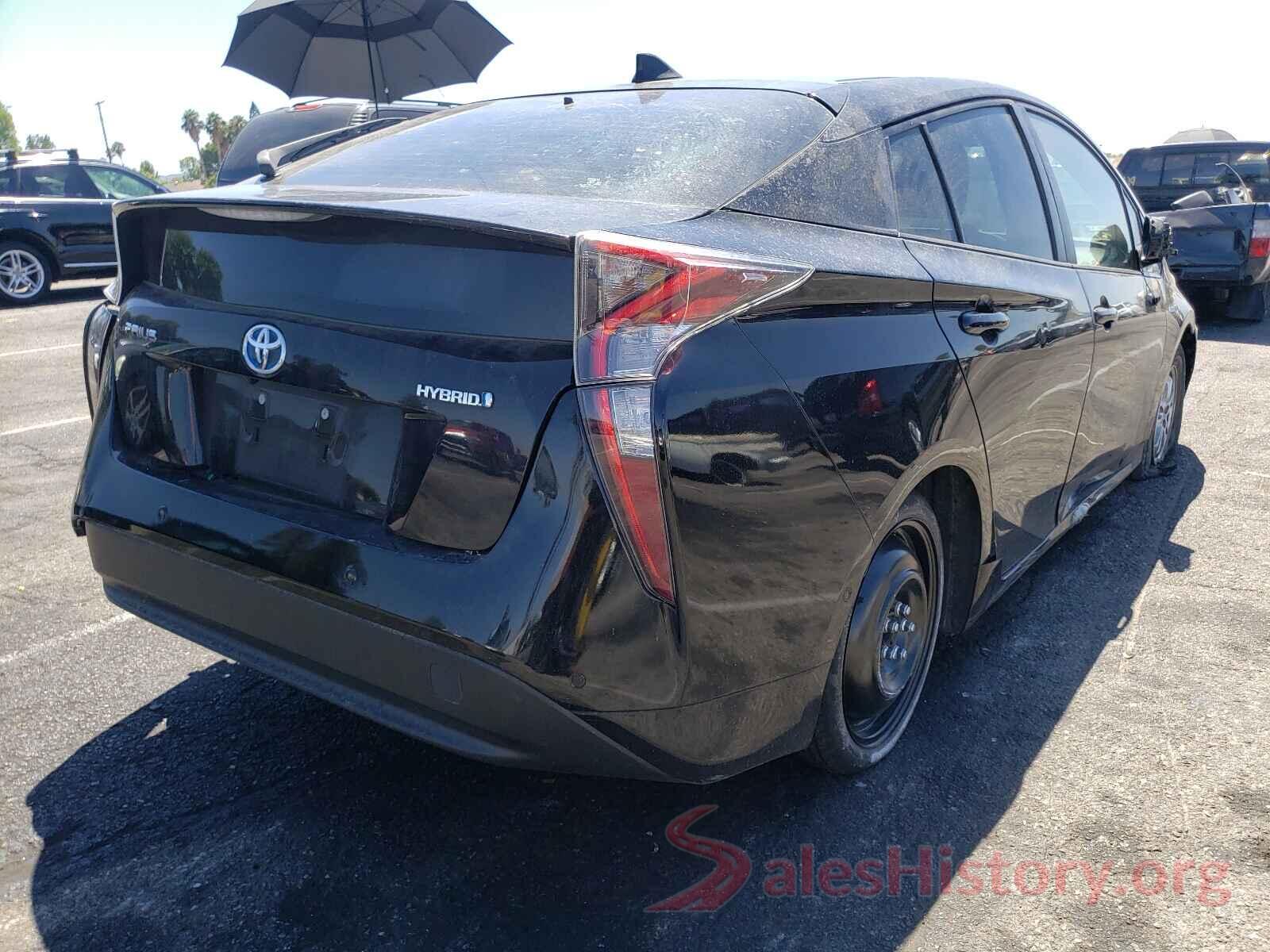 JTDKBRFU9H3043652 2017 TOYOTA PRIUS