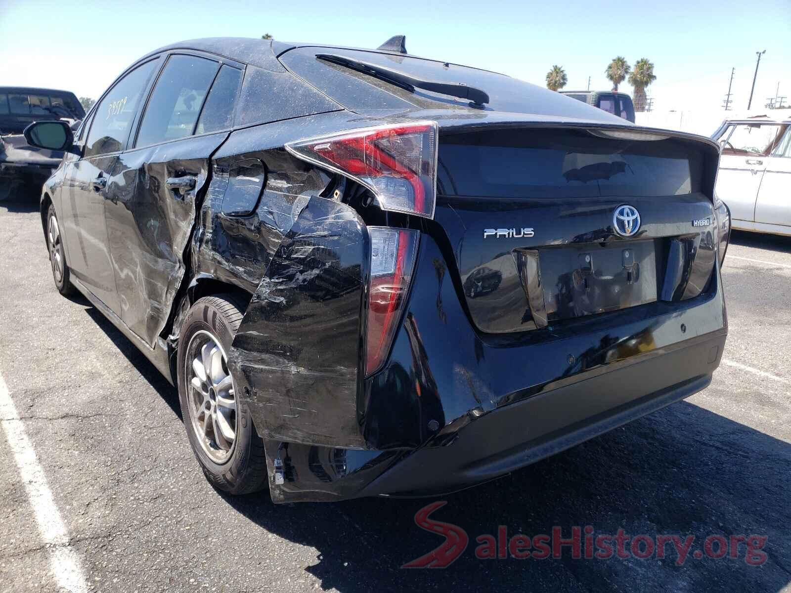 JTDKBRFU9H3043652 2017 TOYOTA PRIUS