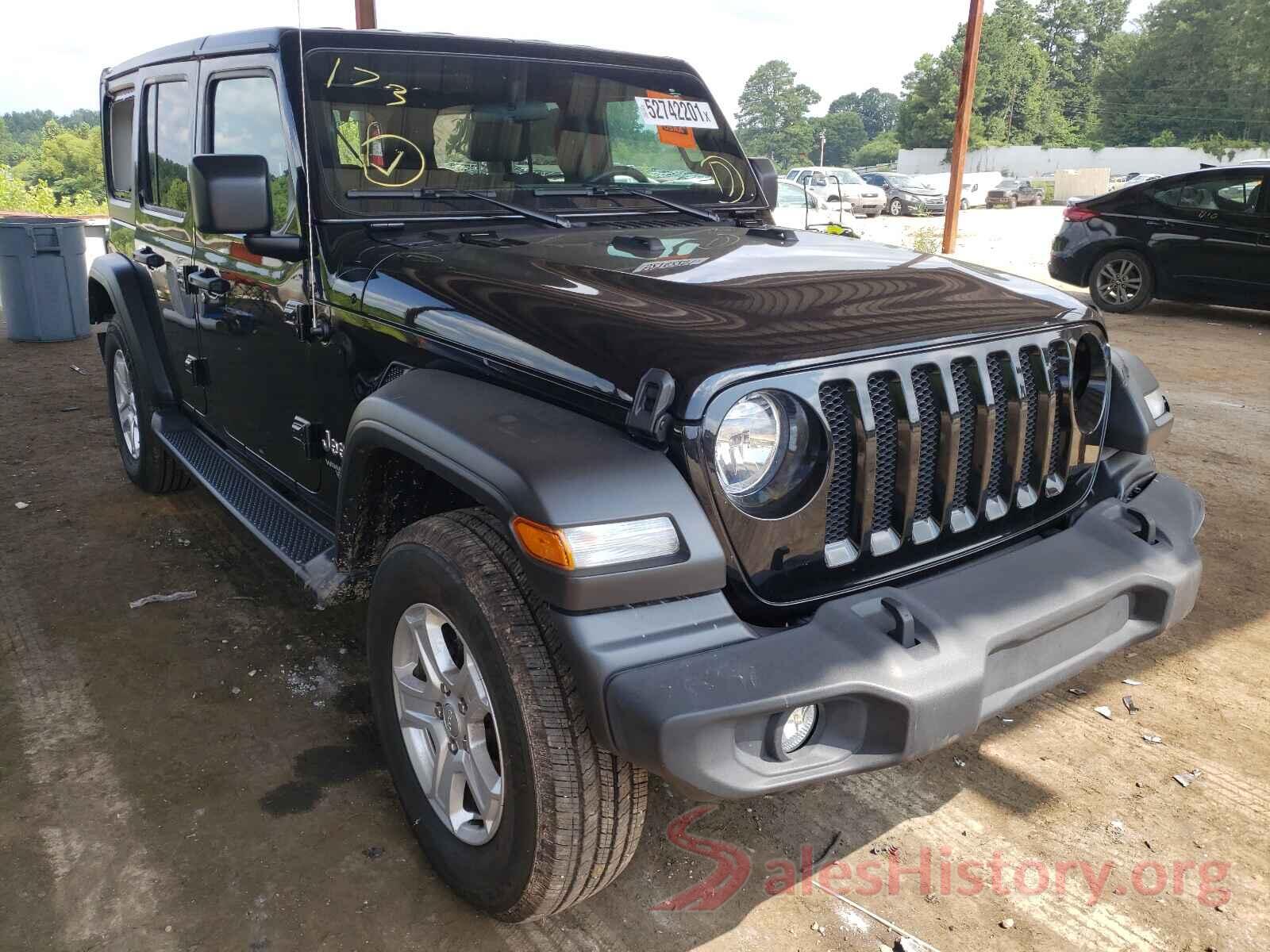 1C4HJXDG7KW677398 2019 JEEP WRANGLER