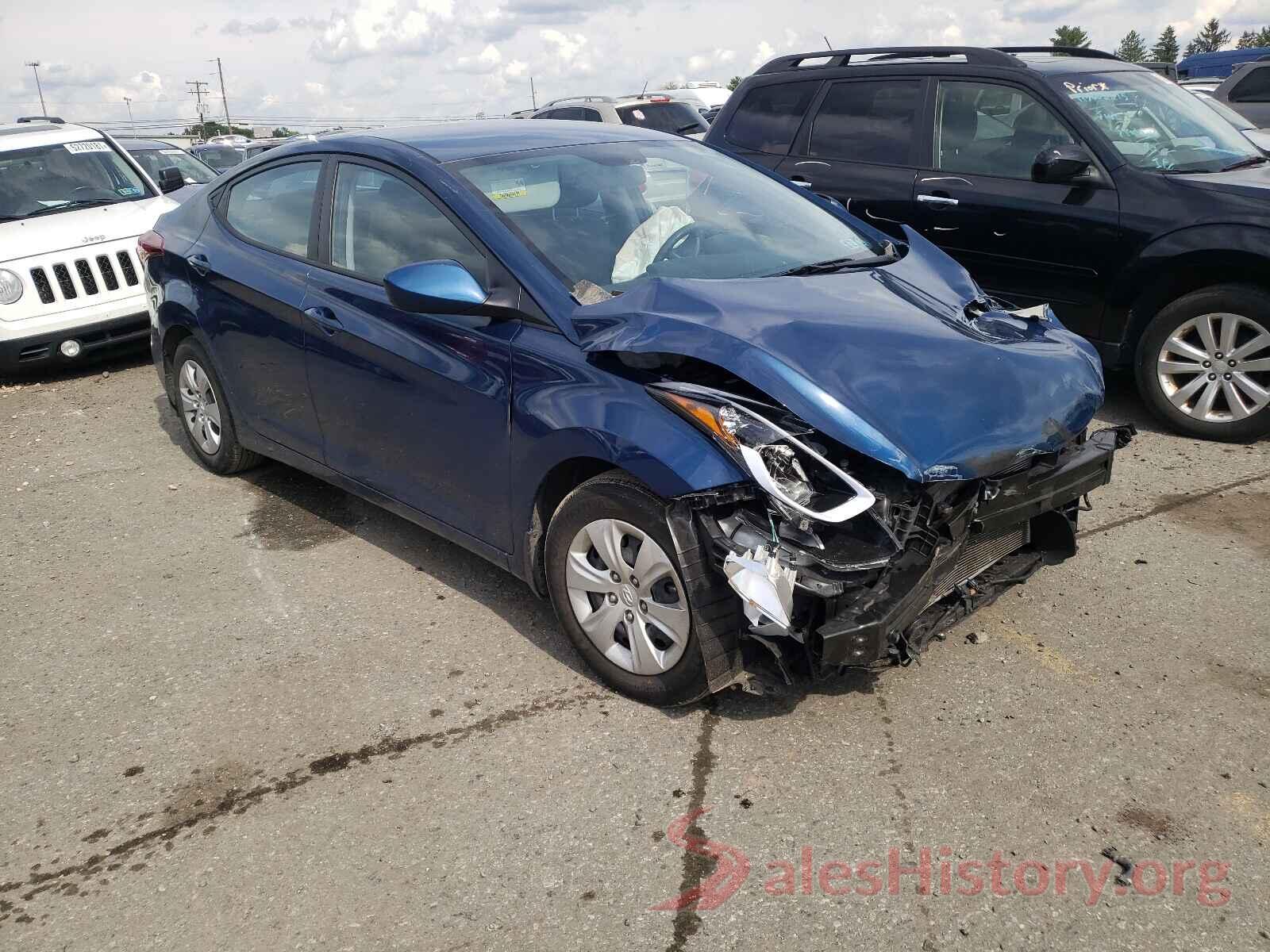 KMHDH4AE3GU517724 2016 HYUNDAI ELANTRA