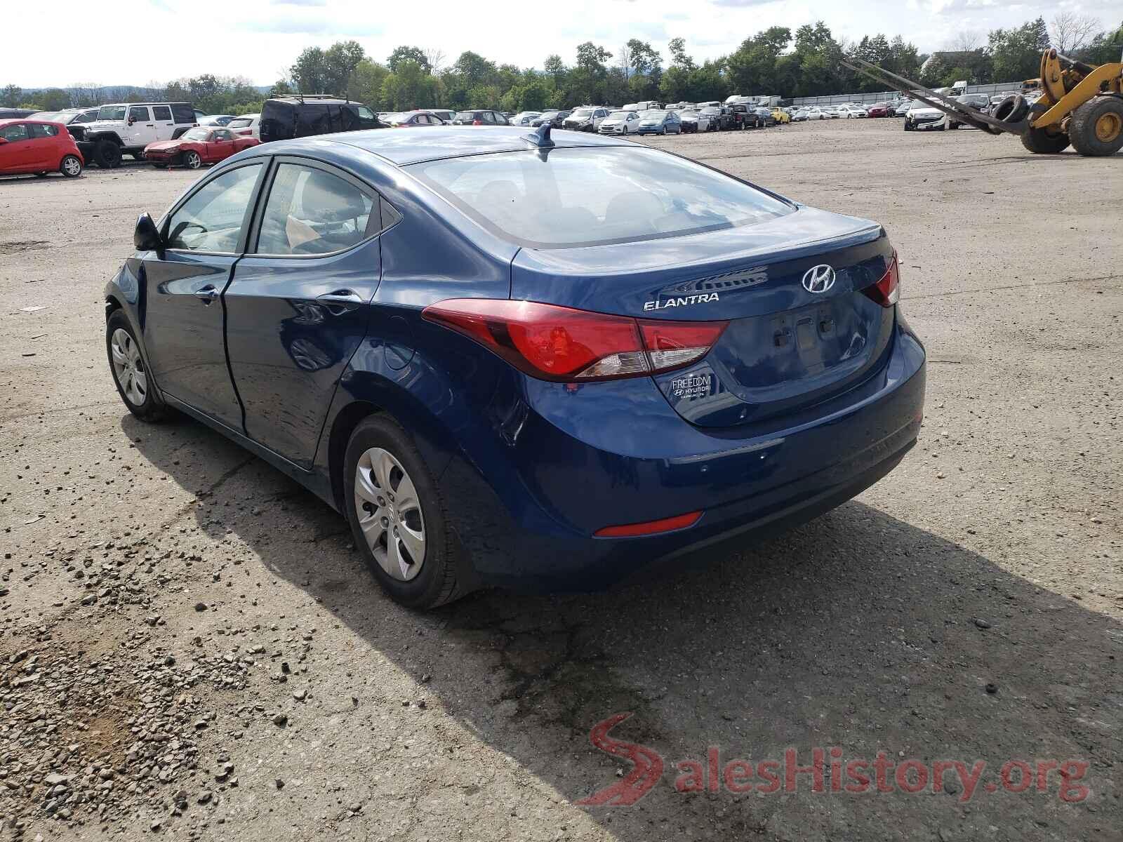 KMHDH4AE3GU517724 2016 HYUNDAI ELANTRA