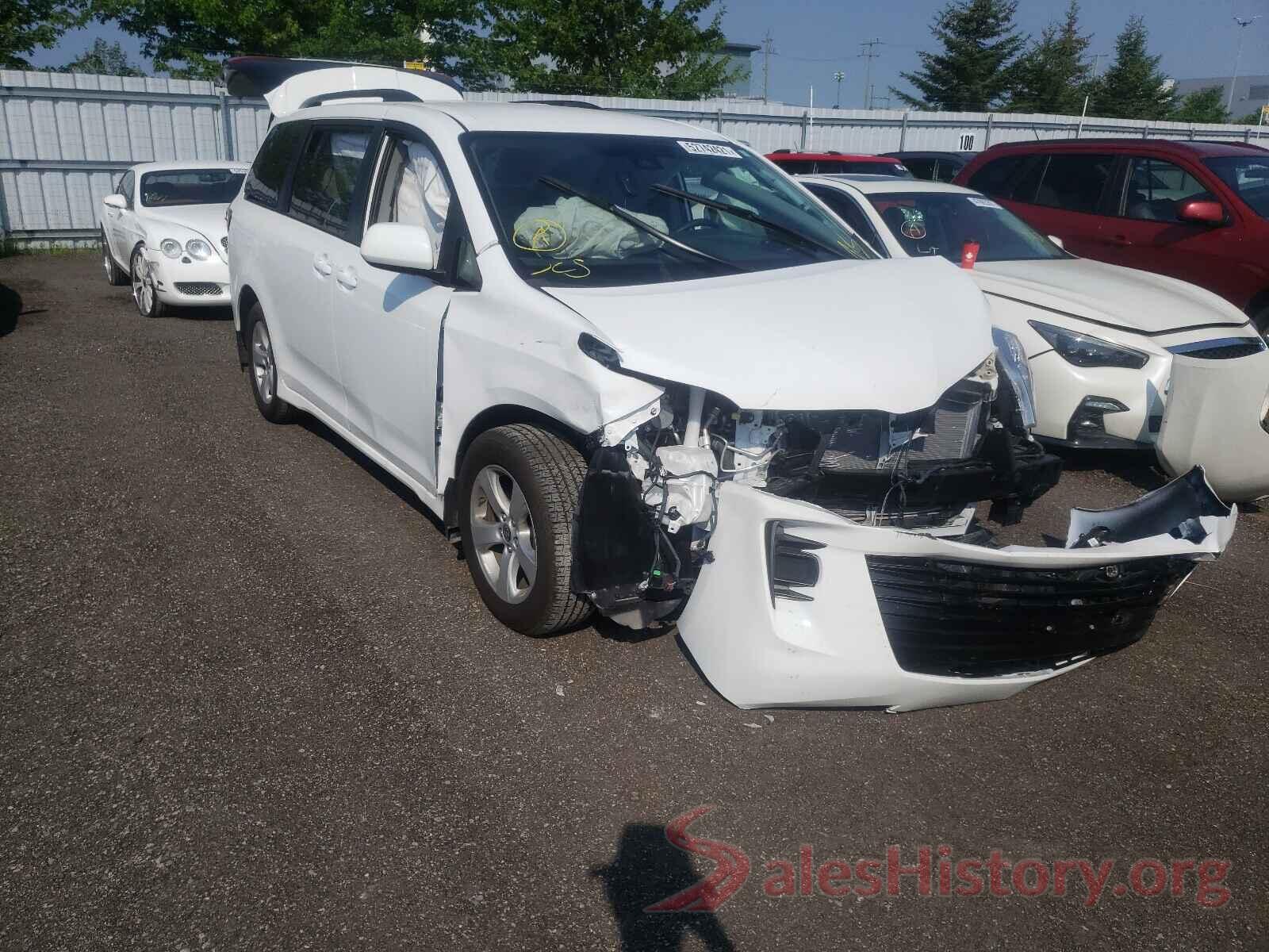 5TDKZ3DCXLS070319 2020 TOYOTA SIENNA