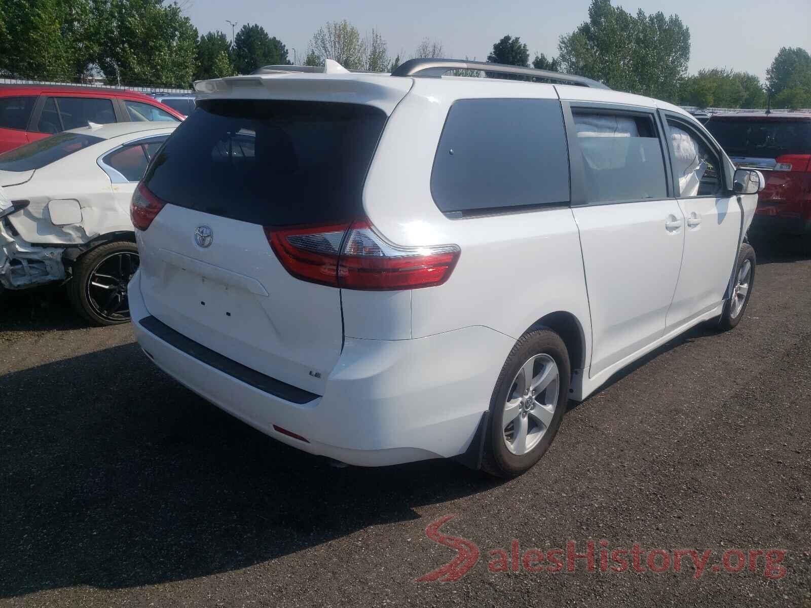 5TDKZ3DCXLS070319 2020 TOYOTA SIENNA