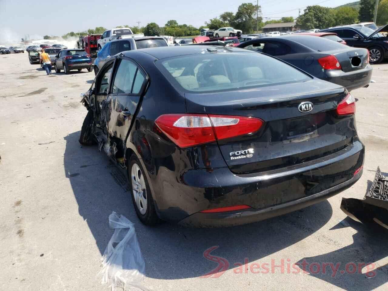 KNAFK4A66G5599446 2016 KIA FORTE