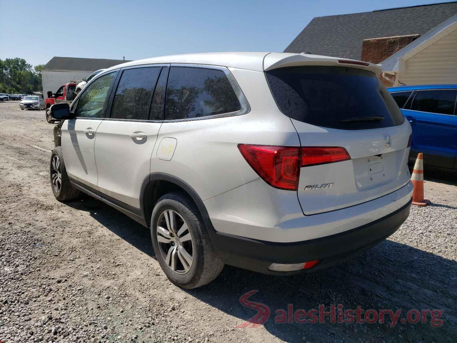 5FNYF6H51HB072441 2017 HONDA PILOT