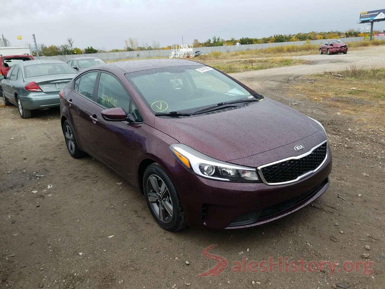 3KPFL4A71JE249193 2018 KIA FORTE