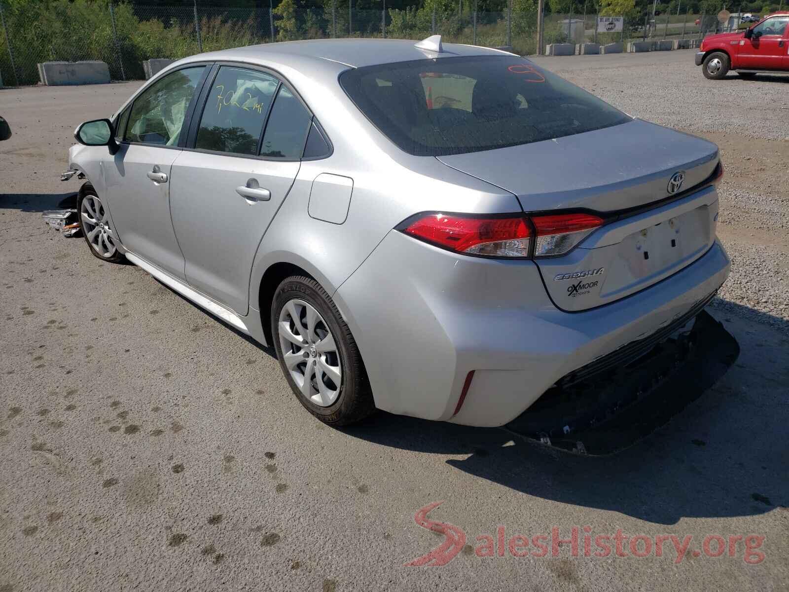 JTDEPMAEXMJ130662 2021 TOYOTA COROLLA