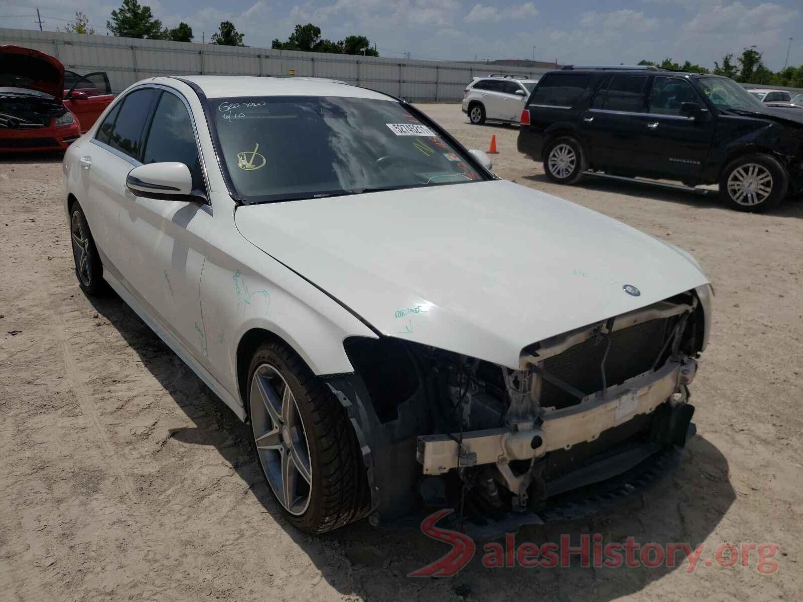 55SWF4JB0GU129608 2016 MERCEDES-BENZ C-CLASS