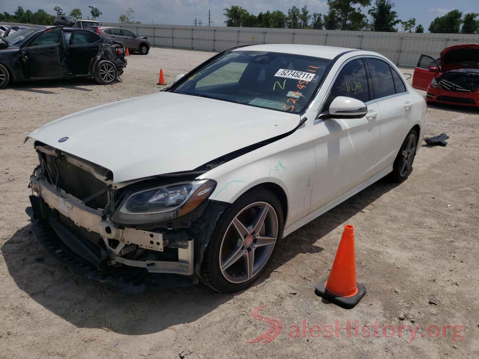 55SWF4JB0GU129608 2016 MERCEDES-BENZ C-CLASS