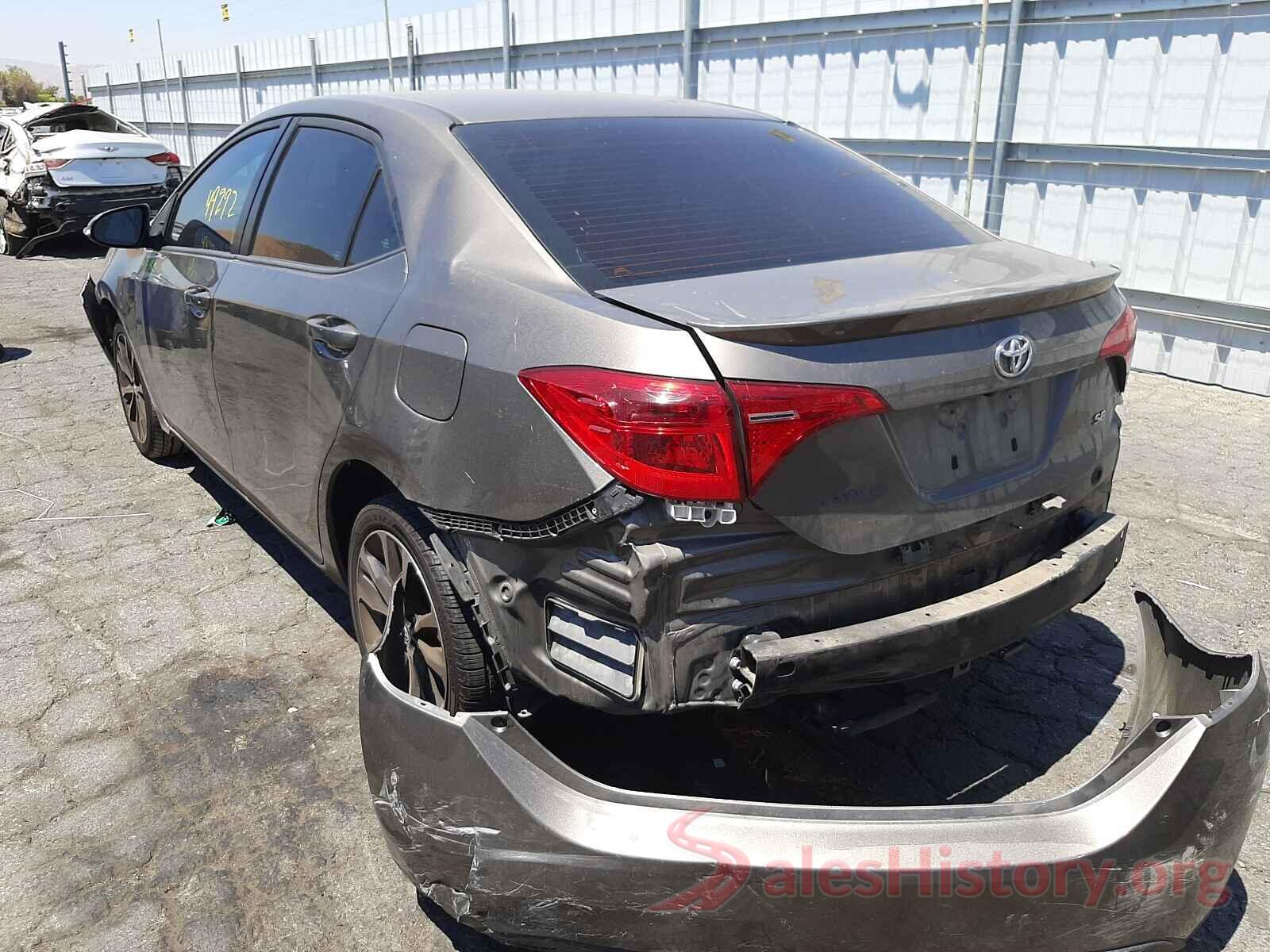 5YFBURHE9JP841100 2018 TOYOTA COROLLA