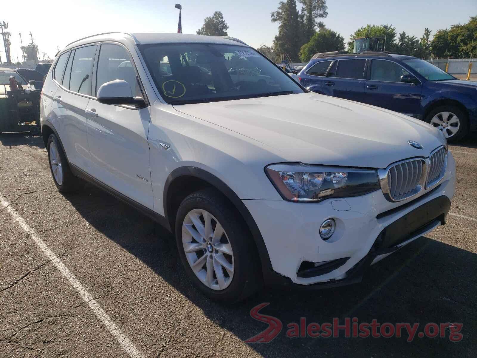 5UXWZ7C39H0X39568 2017 BMW X3