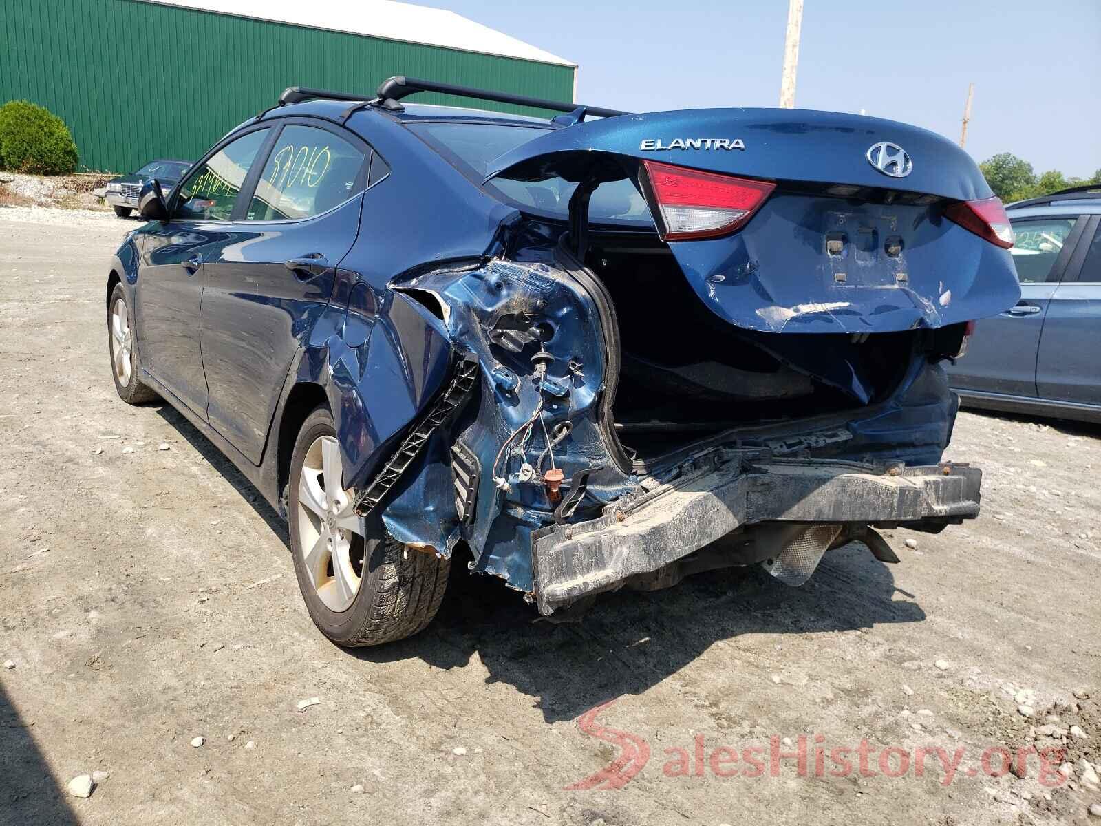 KMHDH4AE8GU568443 2016 HYUNDAI ELANTRA