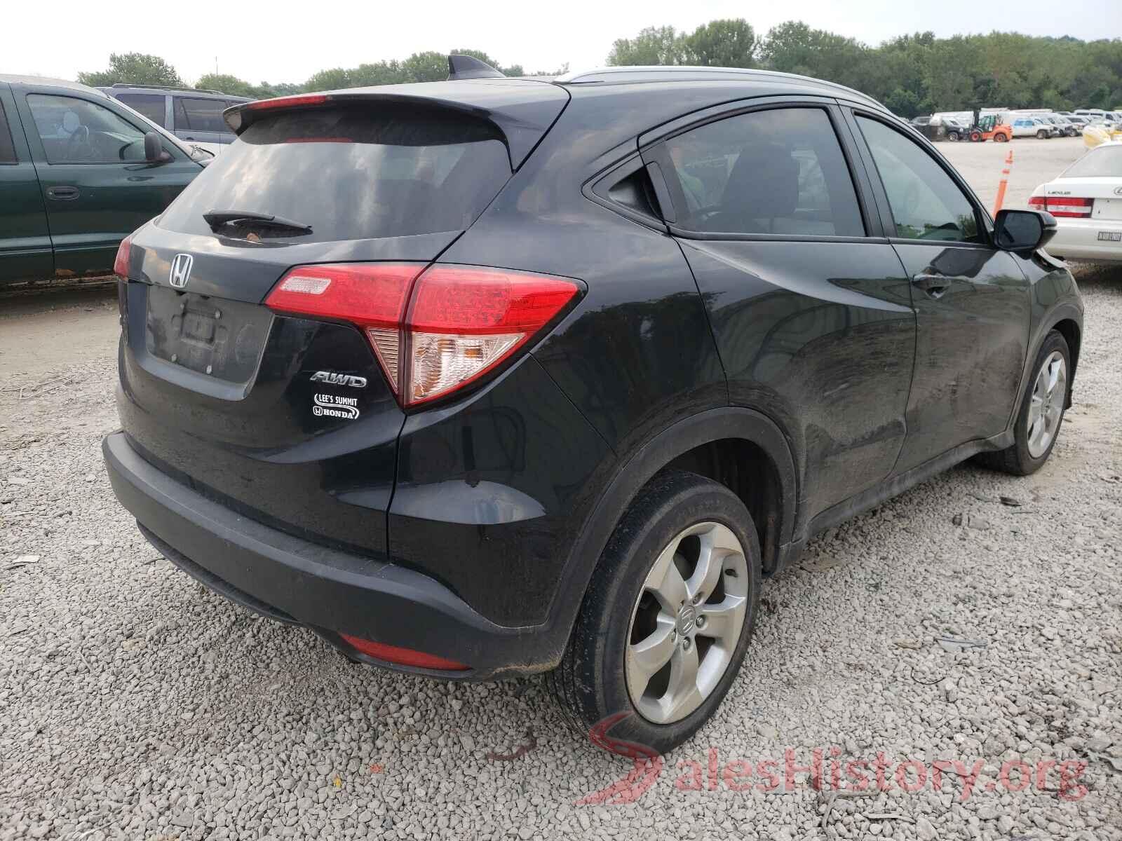 3CZRU6H7XGM738017 2016 HONDA HR-V