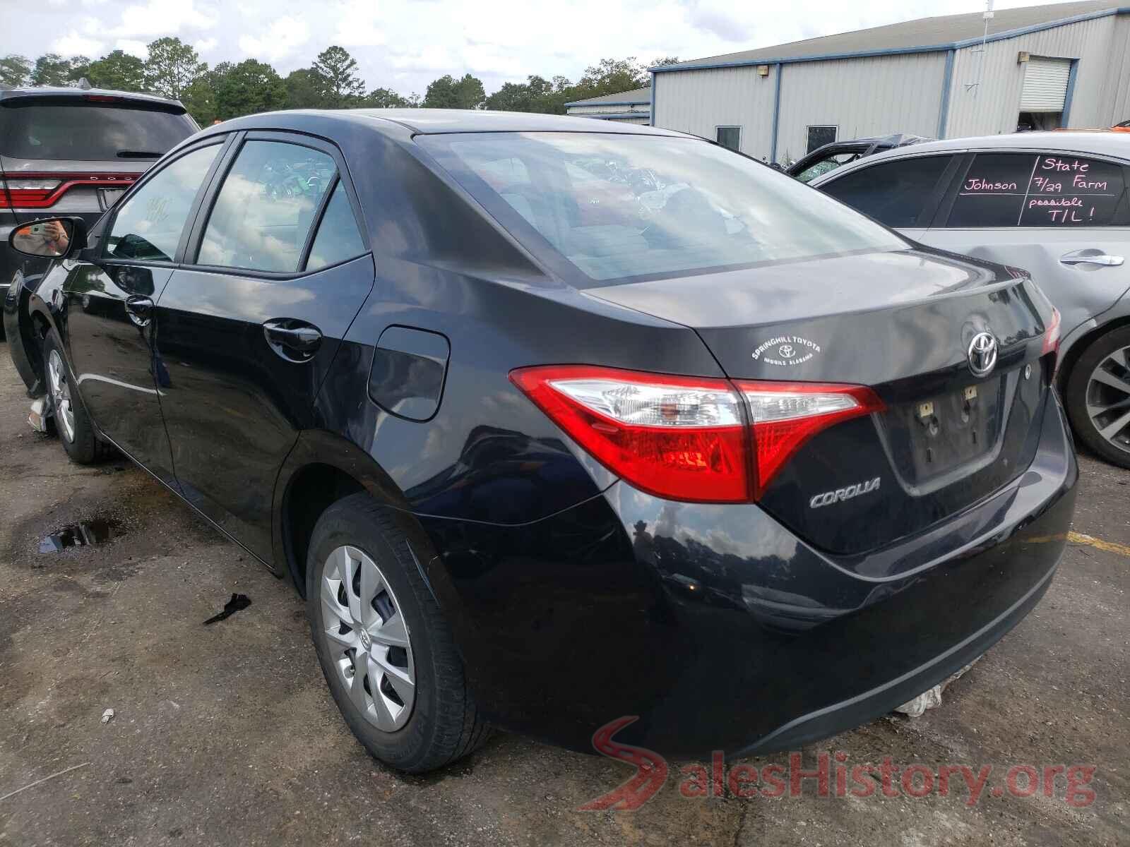 5YFBURHE3GP391761 2016 TOYOTA COROLLA