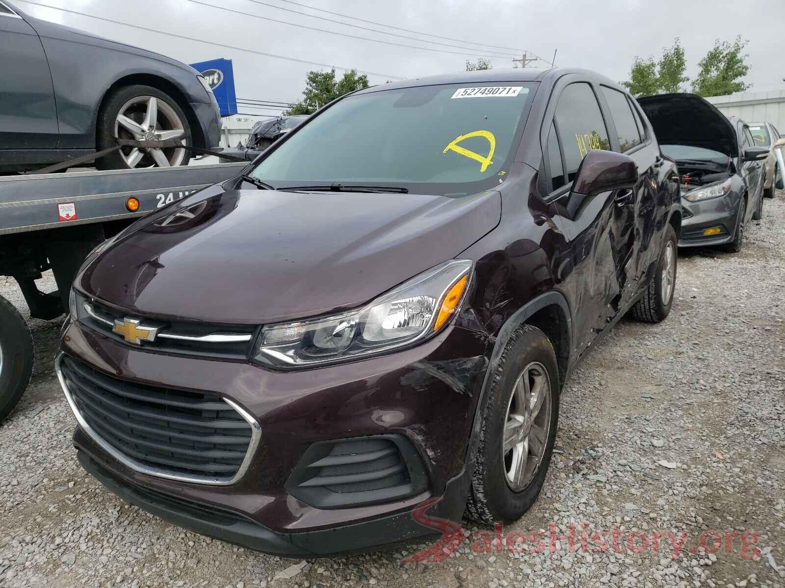 KL7CJKSBXLB342629 2020 CHEVROLET TRAX