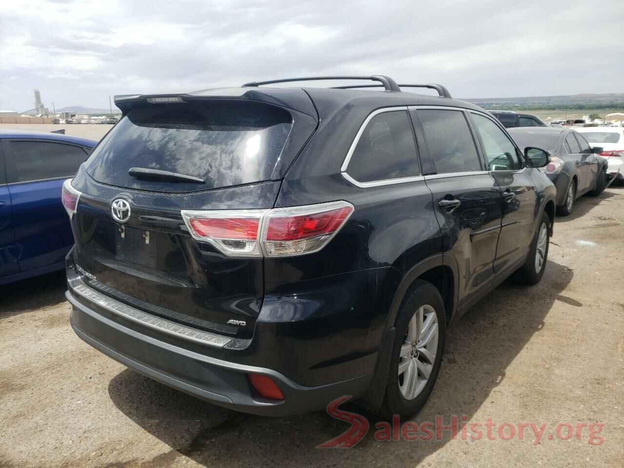 5TDBKRFH0GS257459 2016 TOYOTA HIGHLANDER