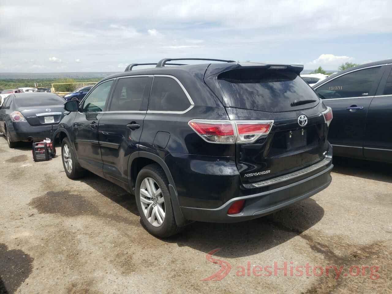 5TDBKRFH0GS257459 2016 TOYOTA HIGHLANDER