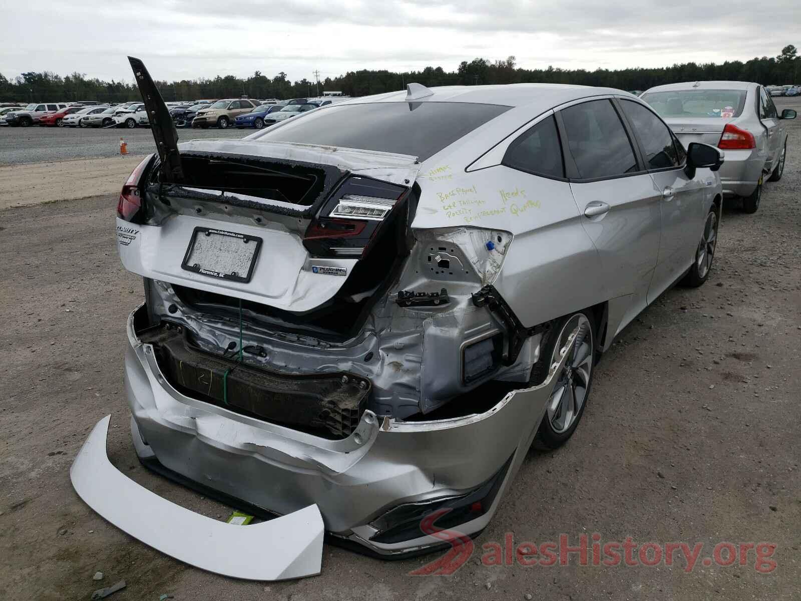 JHMZC5F16JC011336 2018 HONDA CLARITY