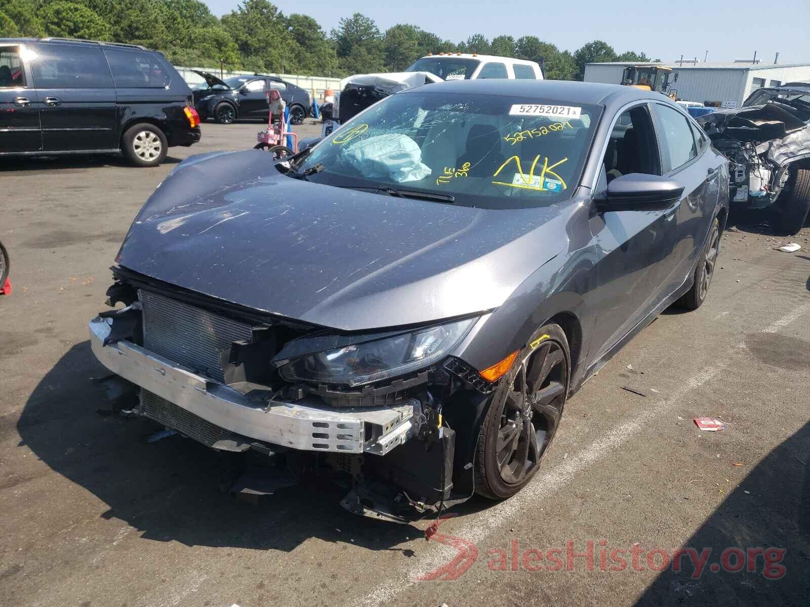 2HGFC2F85KH589086 2019 HONDA CIVIC