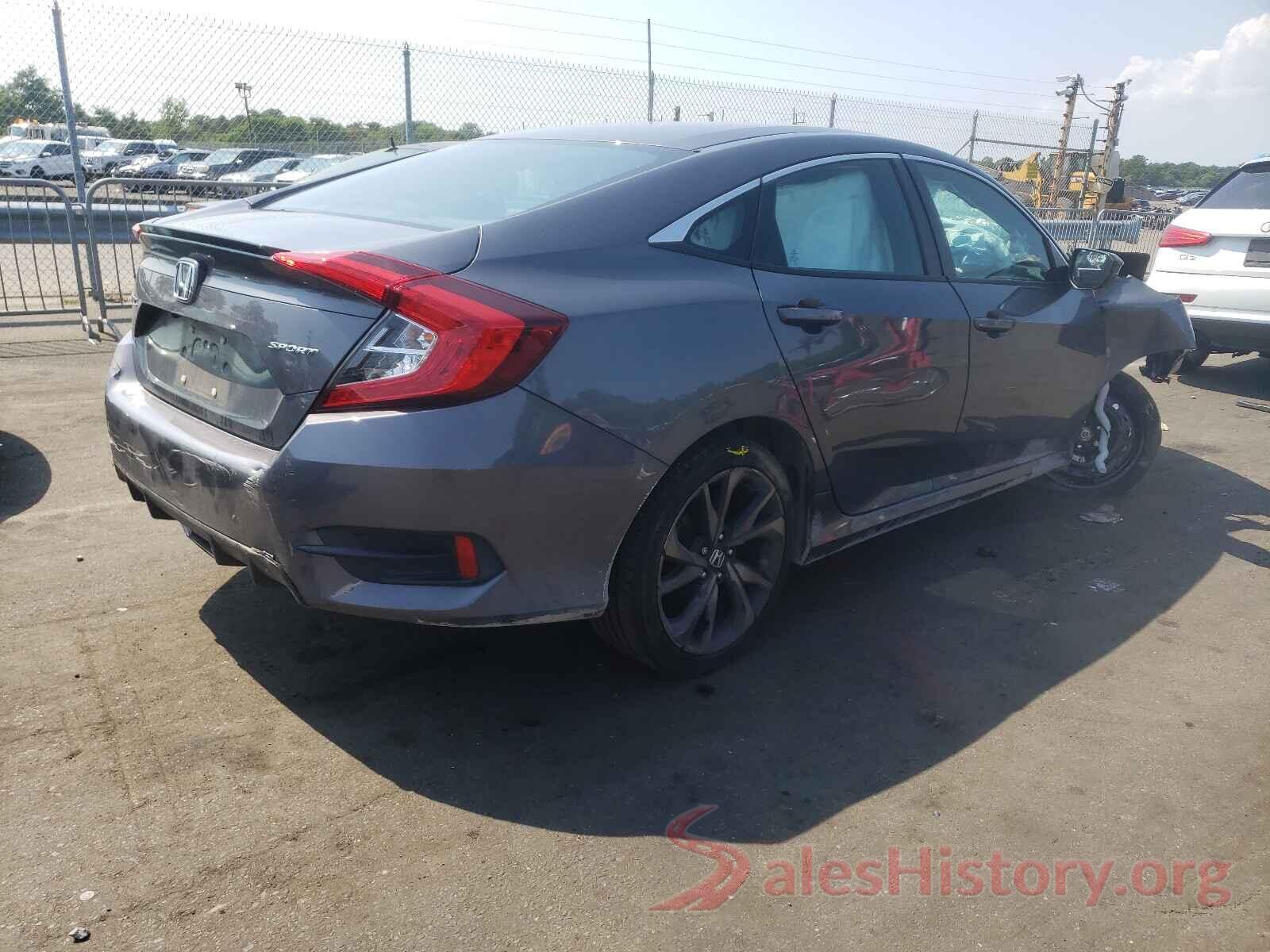 2HGFC2F85KH589086 2019 HONDA CIVIC