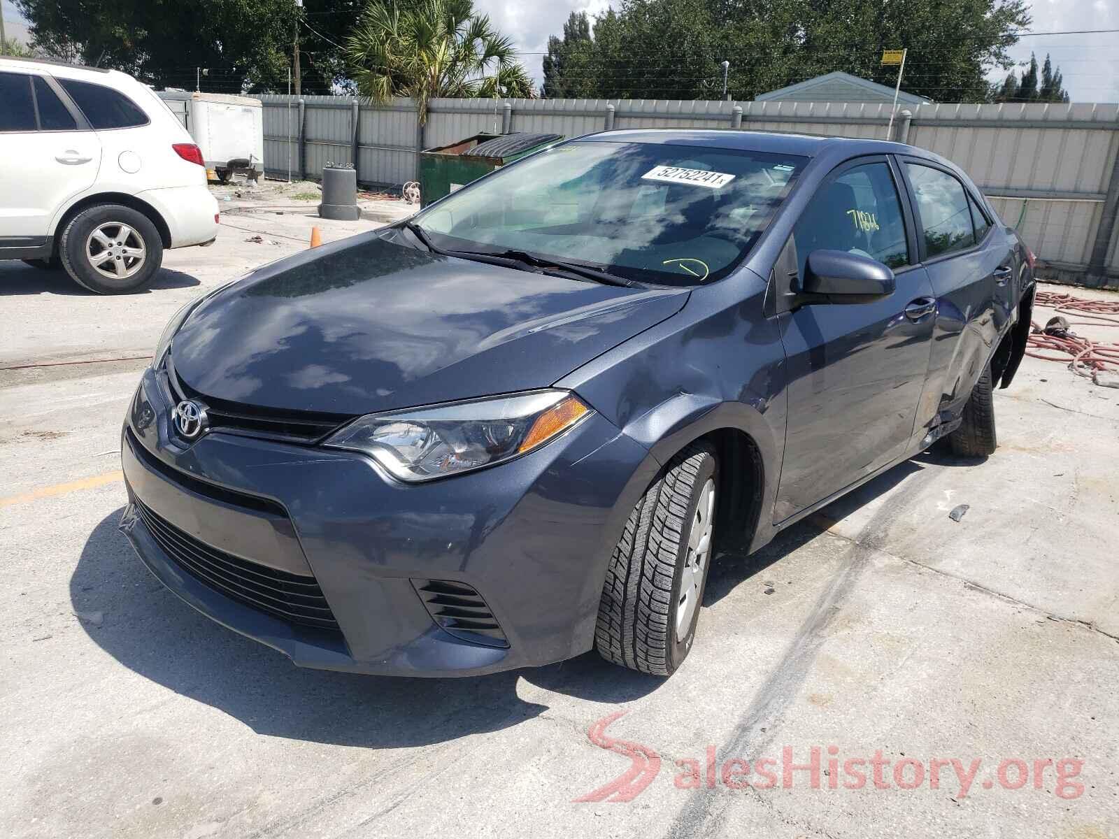 5YFBURHE7GP536591 2016 TOYOTA COROLLA