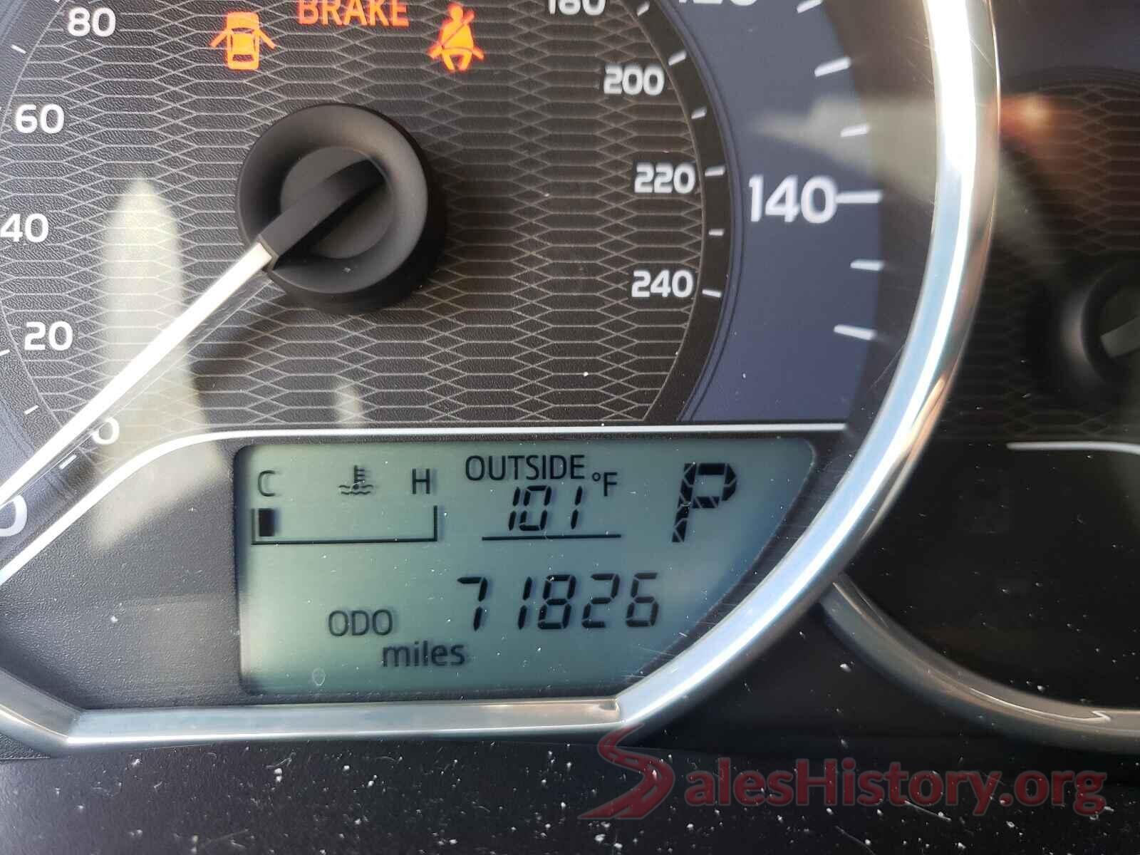 5YFBURHE7GP536591 2016 TOYOTA COROLLA