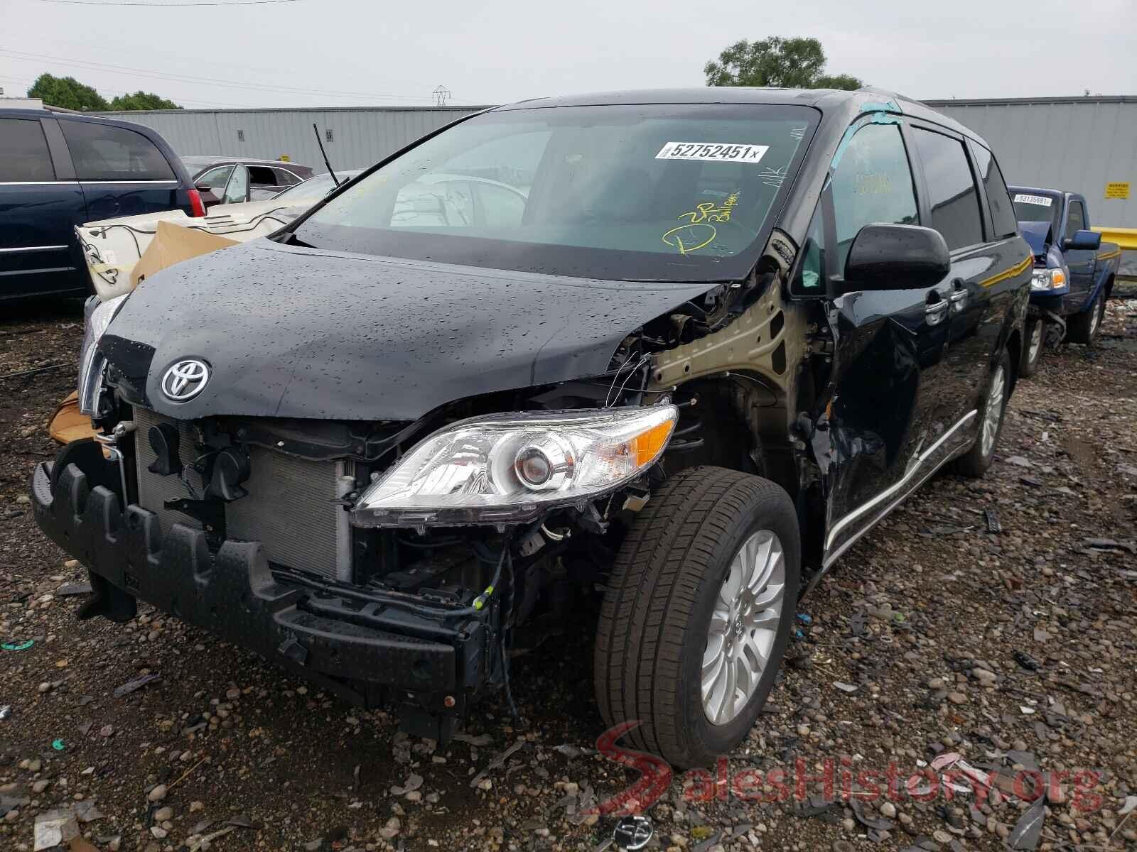 5TDYZ3DC6HS767763 2017 TOYOTA SIENNA