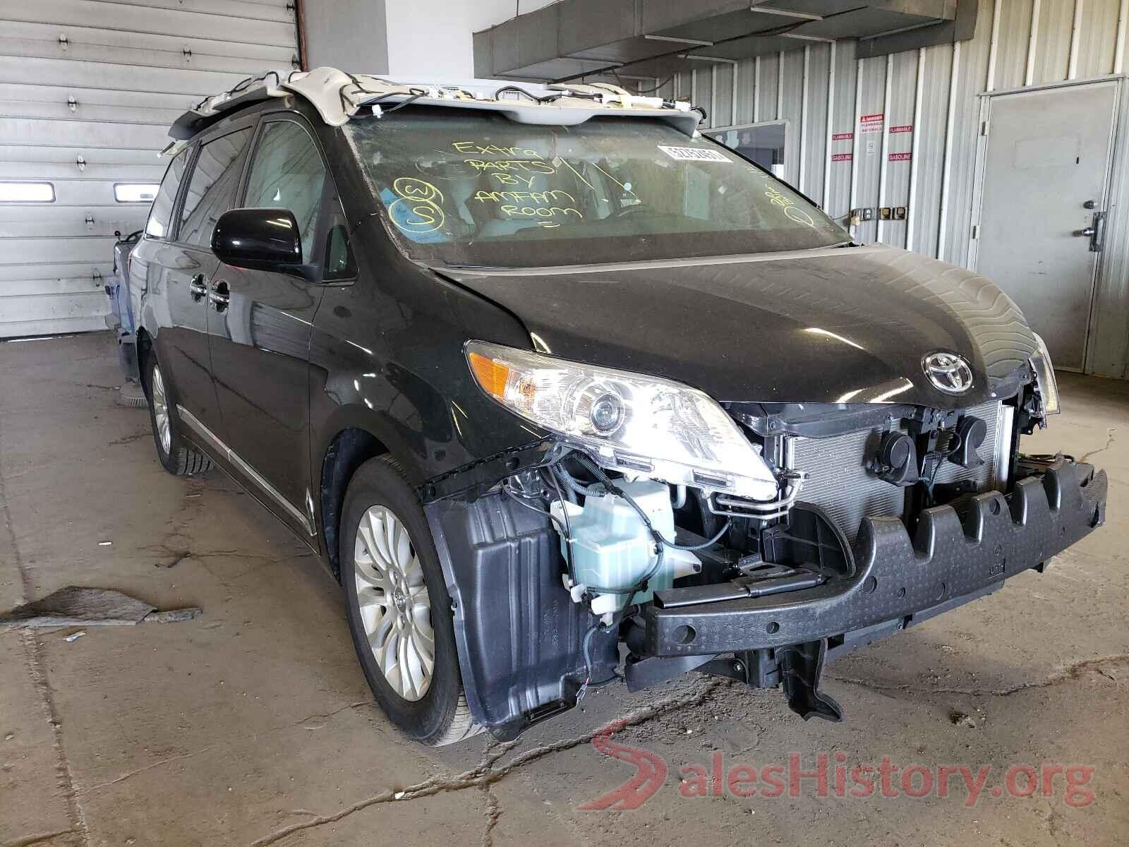 5TDYZ3DC6HS767763 2017 TOYOTA SIENNA