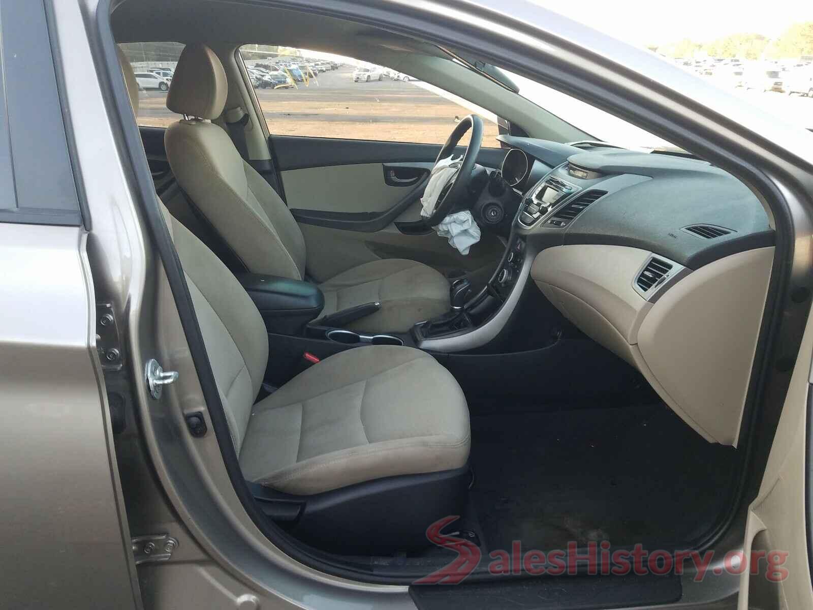 5NPDH4AE6GH739771 2016 HYUNDAI ELANTRA