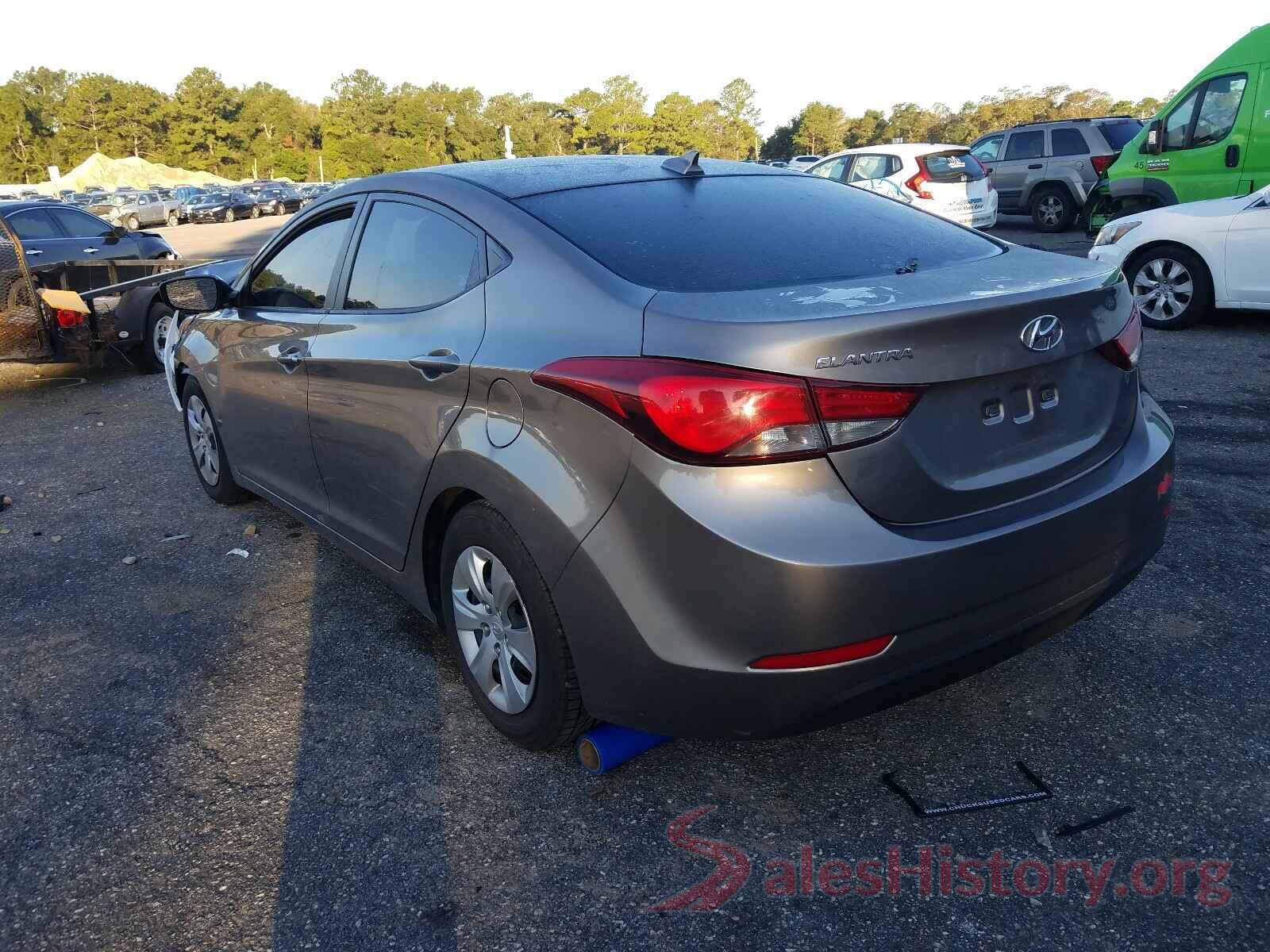 5NPDH4AE6GH739771 2016 HYUNDAI ELANTRA