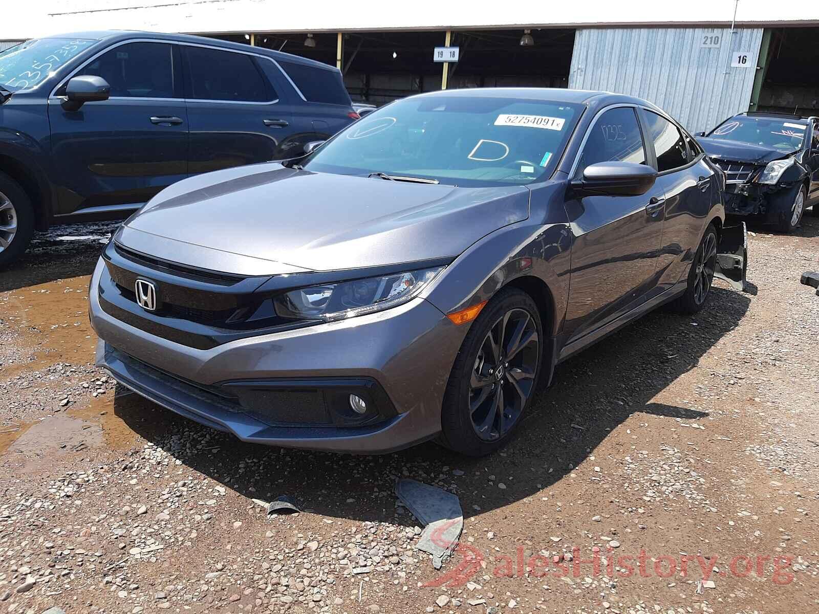 19XFC2F8XLE020956 2020 HONDA CIVIC