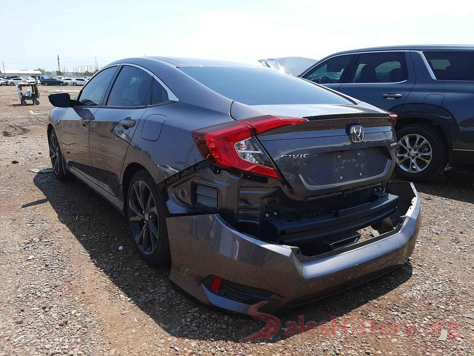 19XFC2F8XLE020956 2020 HONDA CIVIC