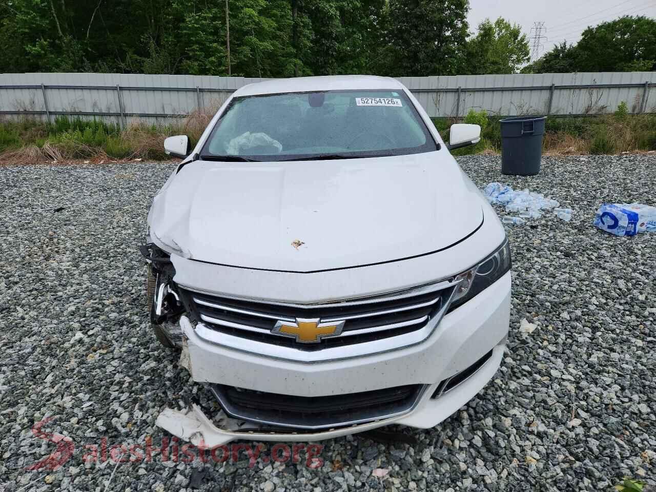 2018 CHEVROLET IMPALA VIN 2G1105S35J9143888, rear view