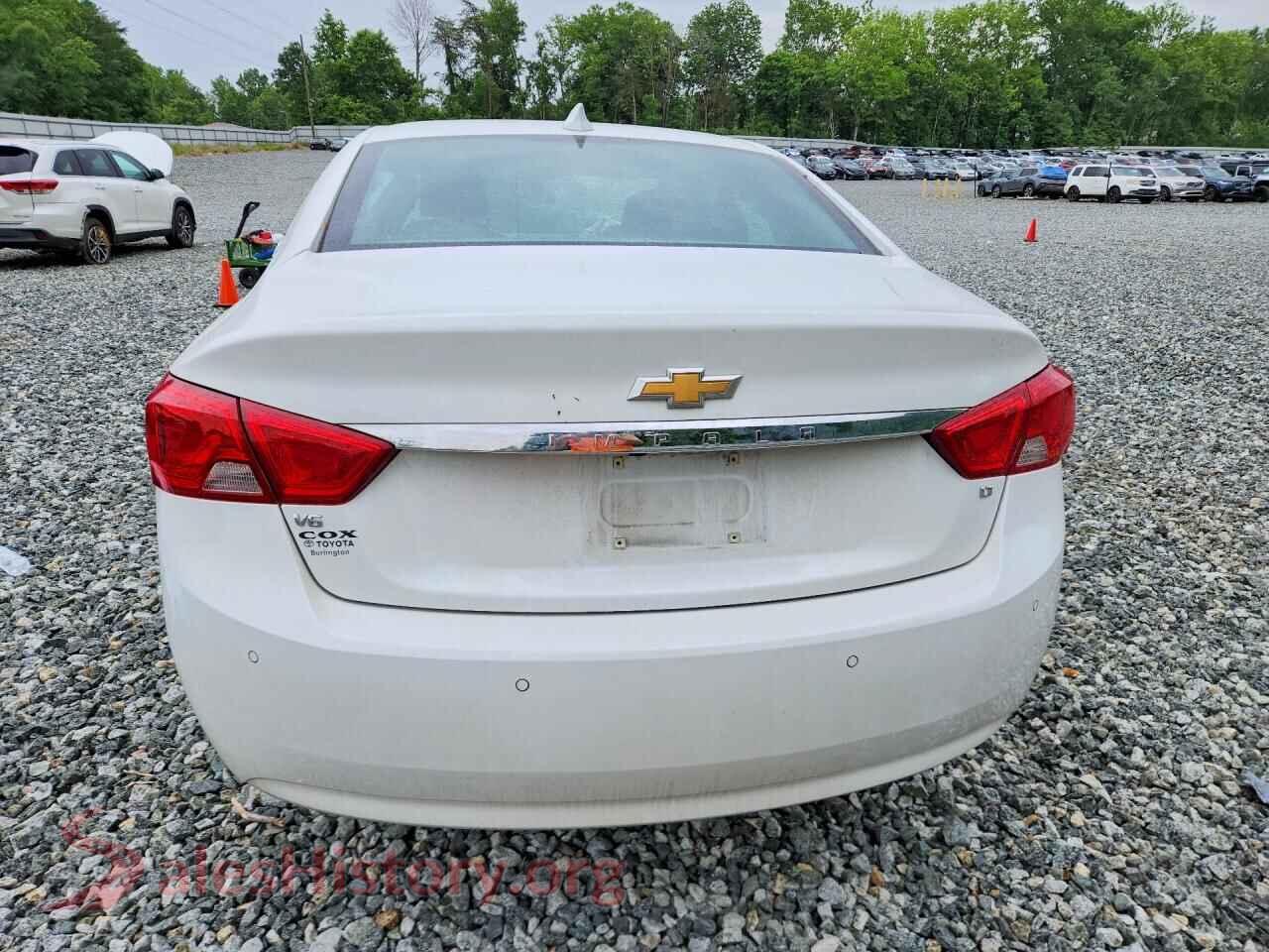 2018 CHEVROLET IMPALA VIN 2G1105S35J9143888, left side view