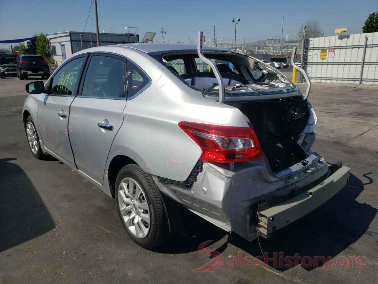 3N1AB7AP3KY254607 2019 NISSAN SENTRA