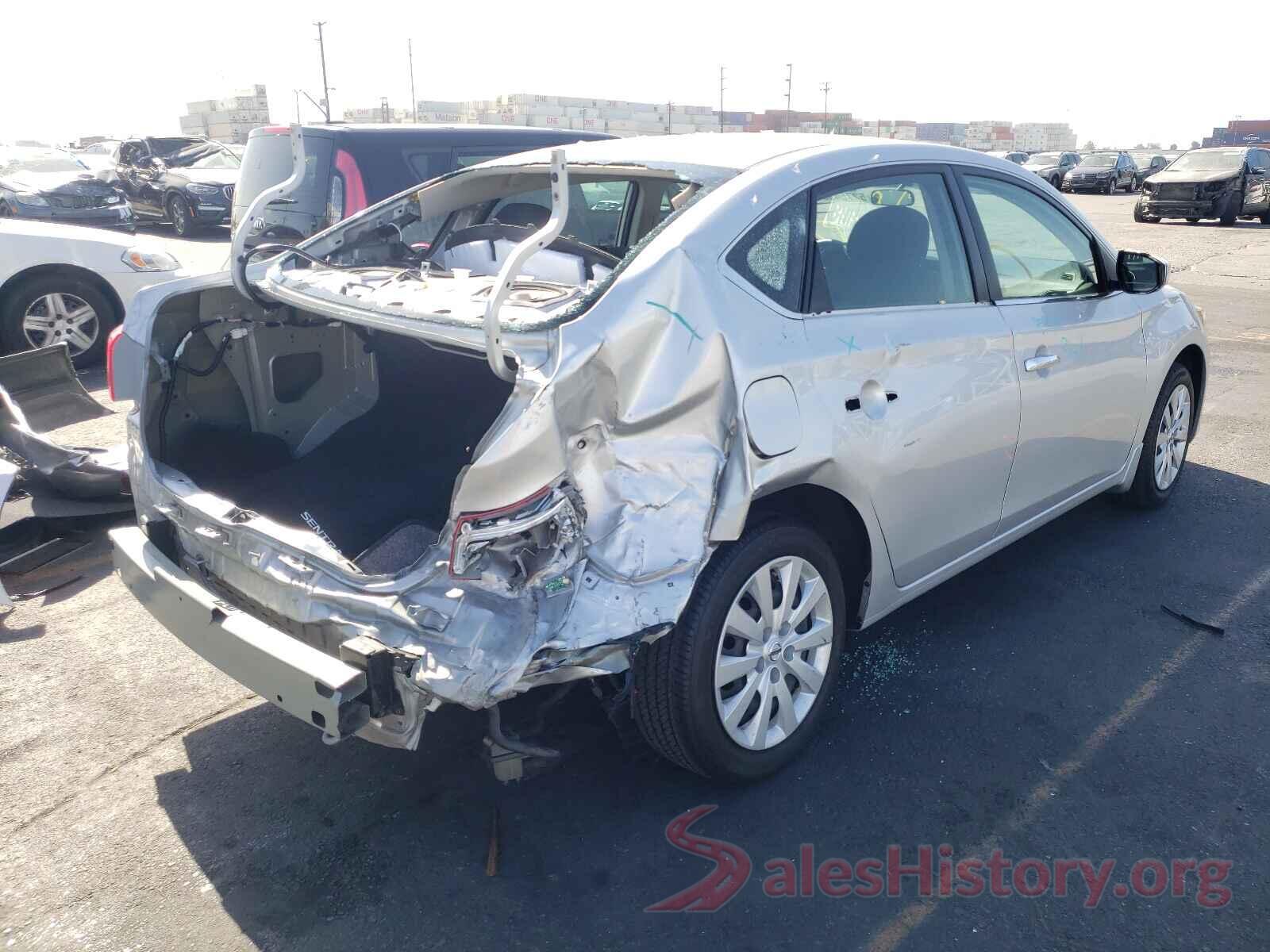 3N1AB7AP3KY254607 2019 NISSAN SENTRA