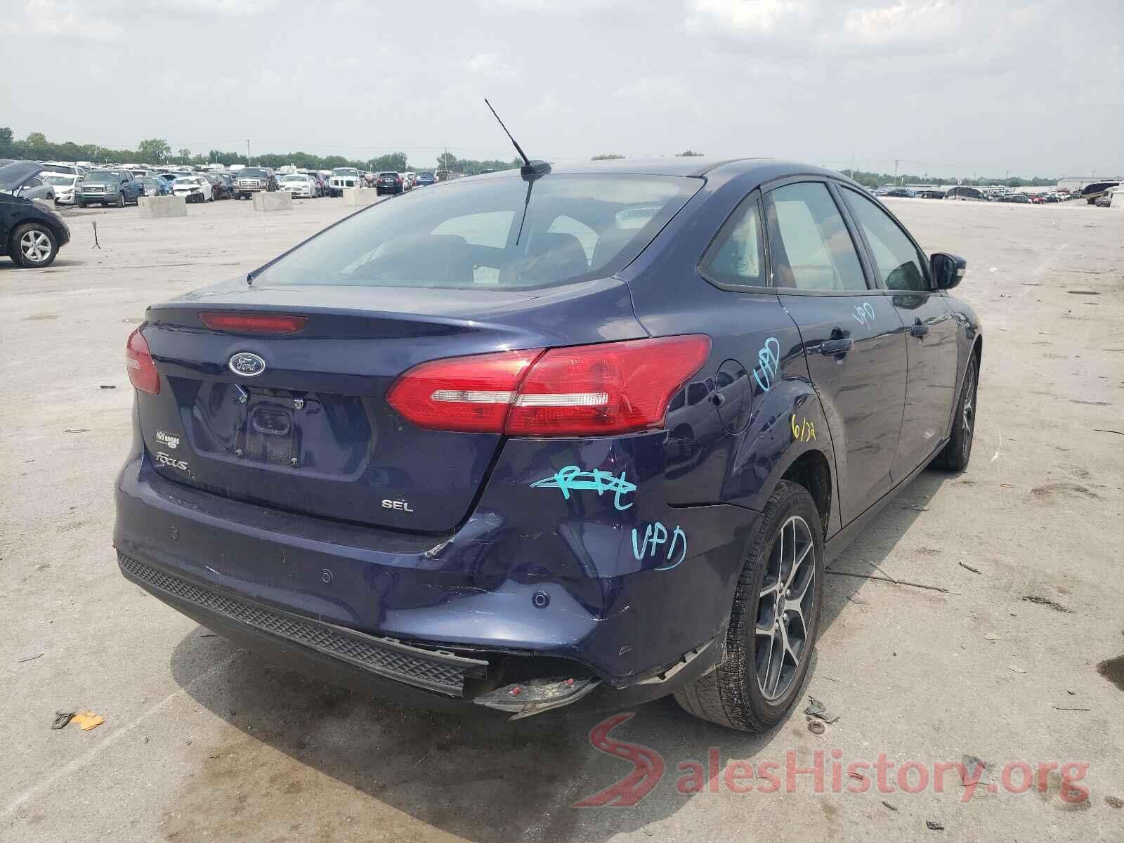 1FADP3H24HL274841 2017 FORD FOCUS